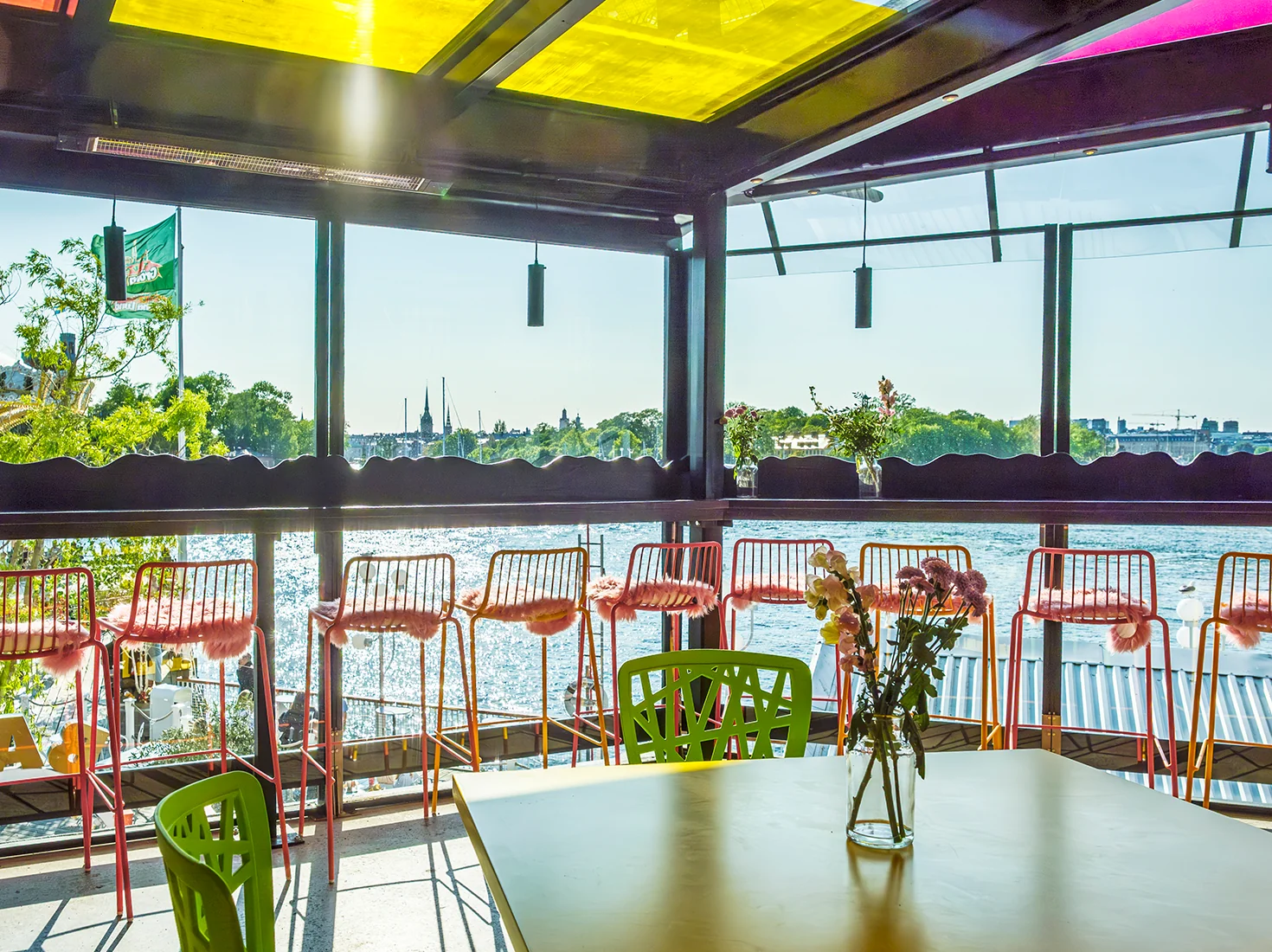 Gröna Lund – retractable glass roof, photograph 4